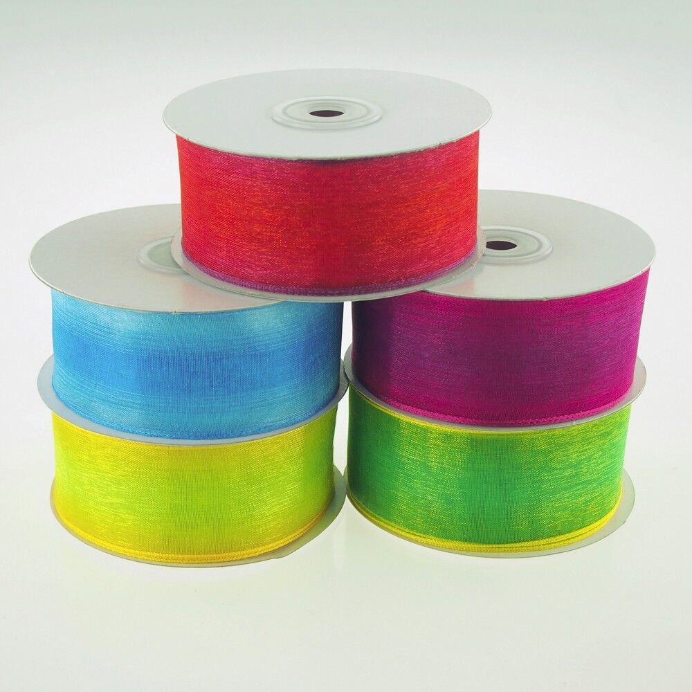 Single Face Satin Ribbon 1 Inch25.4mm/ Priced per 2 Yards/ 25 Colours  Available /perfect for Gift Wrapping, Craft Projects/ Aussie Seller 