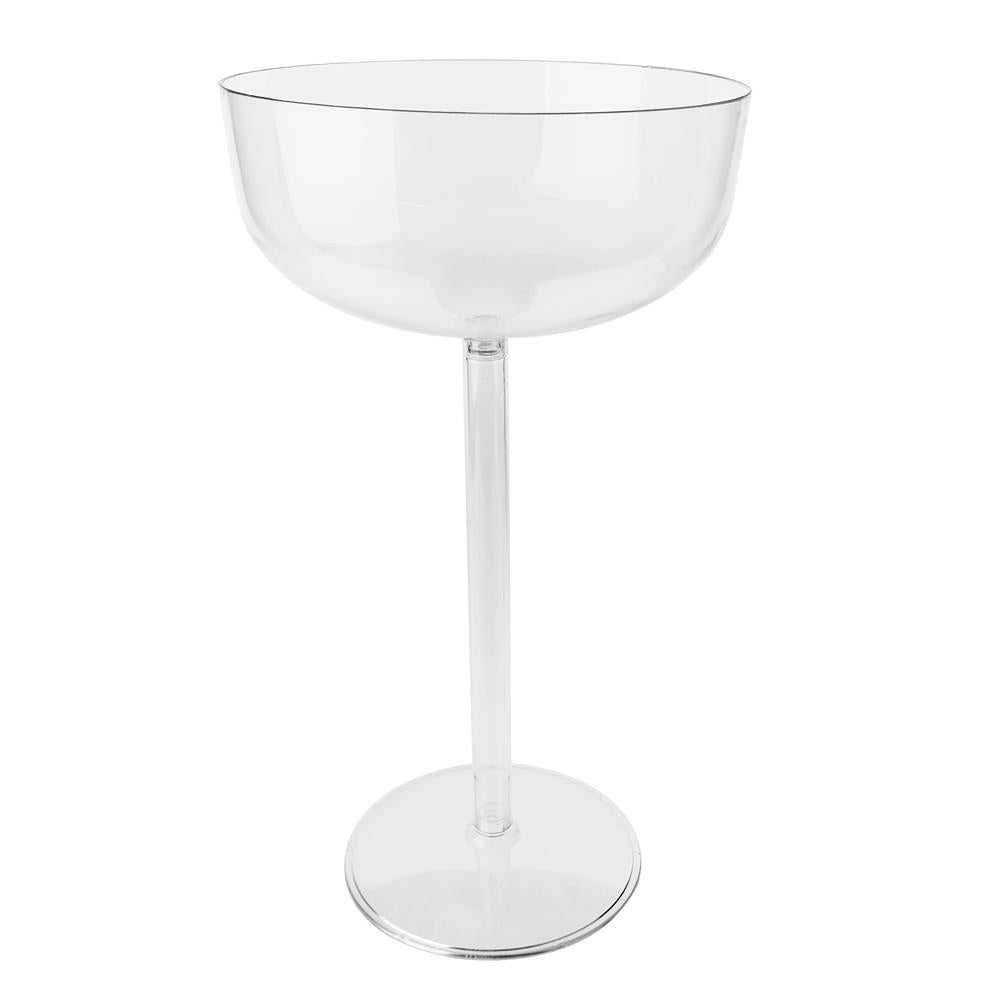  Homeford Plastic Large Martini Glass Disposable Cup, 18-Inch :  Home & Kitchen