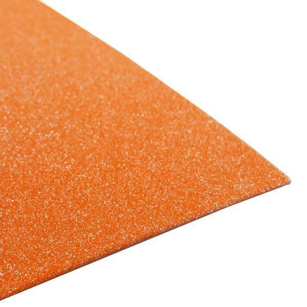 Glitter EVA Foam Sheet, 9-1/2-Inch x 12-Inch, 10-Piece, Red 