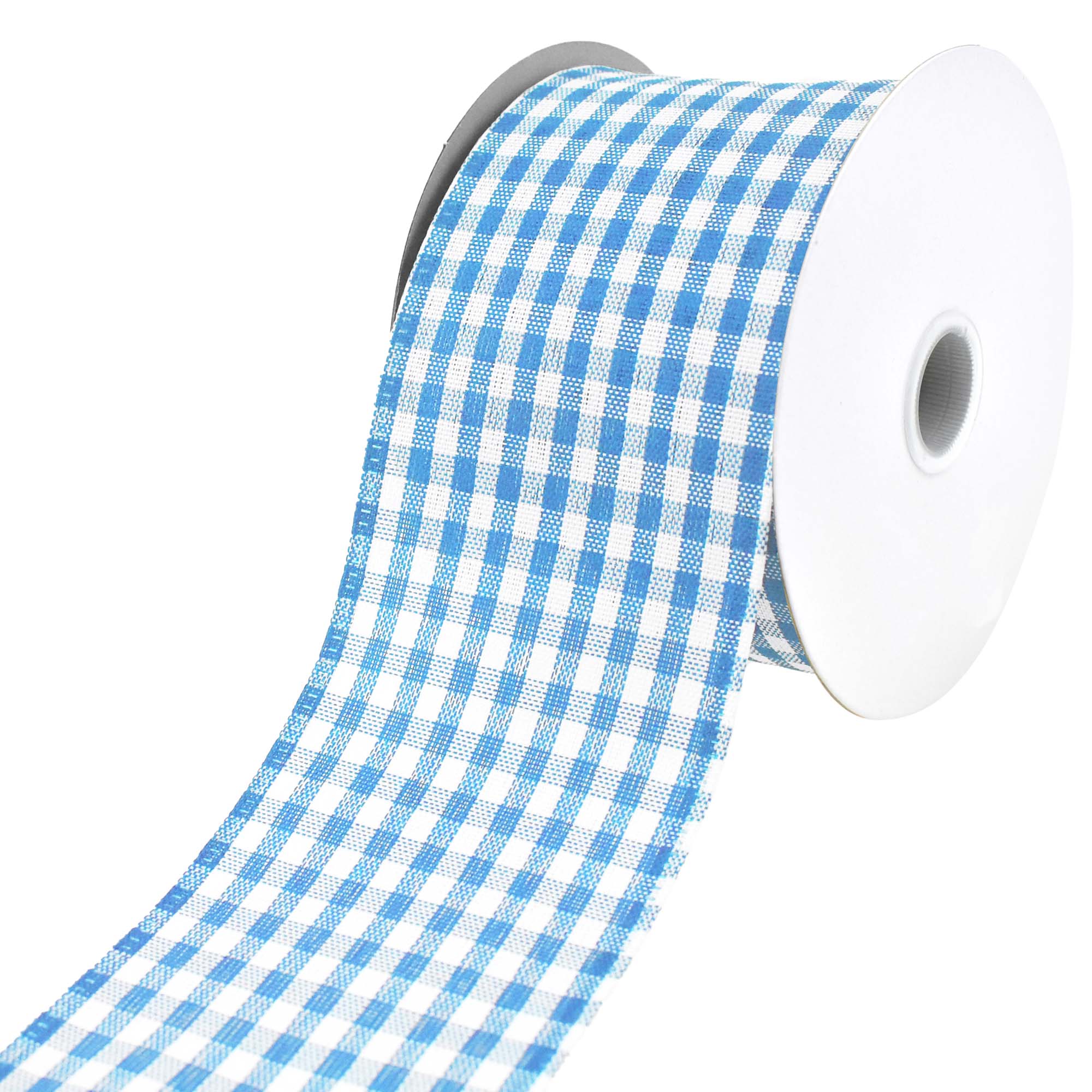 Gingham Canvas Wired Ribbon, 1-1/2-inch, 10-yard 