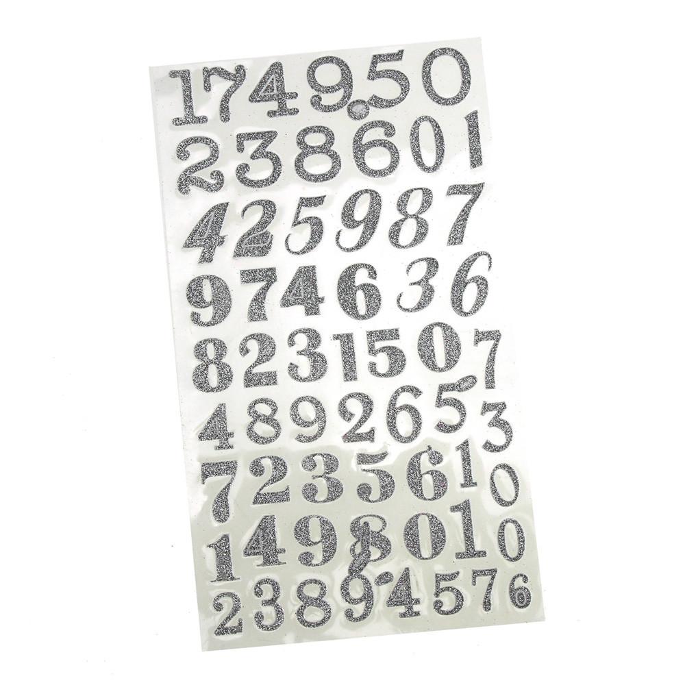 Glitter Cursive Alphabet Letters Stickers, 1-inch, 50-piece -  Israel