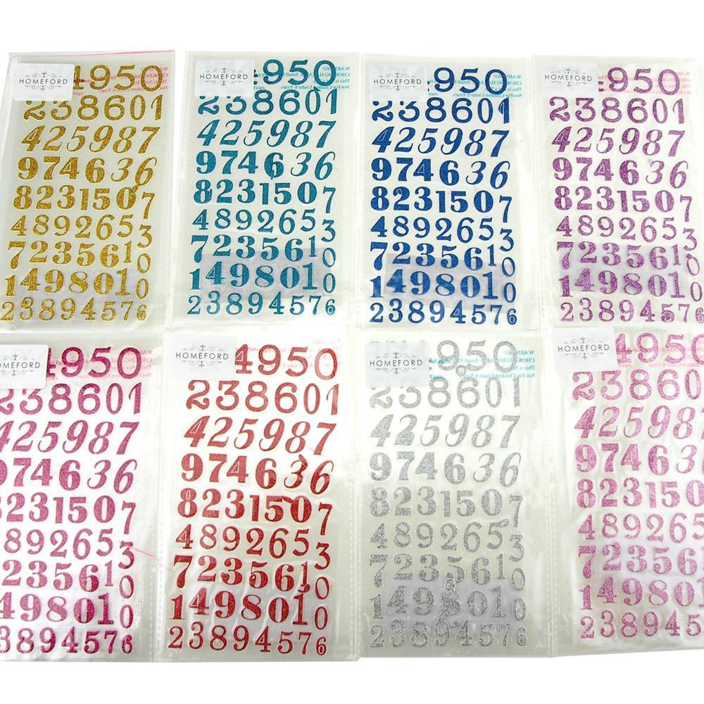 Glitter Cursive Alphabet Letters Stickers, 1-inch, 50-piece -  Israel