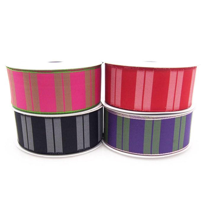 Color Vertical Lines Poly Ribbon, 1-1/2-Inch, 10 Yards – Homeford