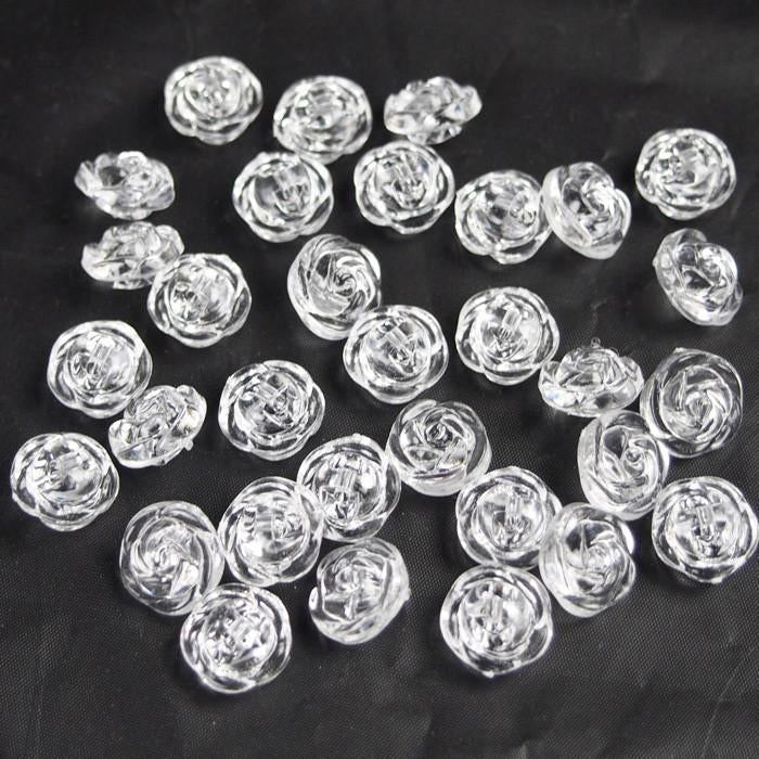 Dangle Rhinestone Pearl Floral Pins, 5/8-inch, 9-count 