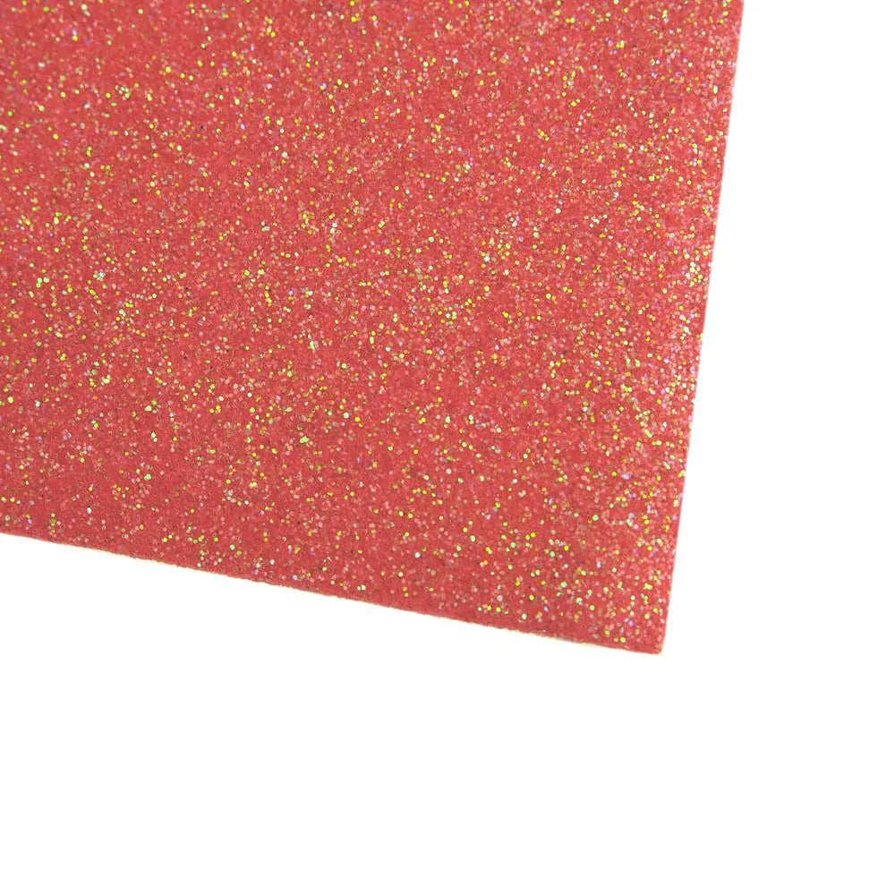 Glitter Eva Foam Sheet, 9-1/2-Inch x 12-Inch, 10-Piece, Turquoise