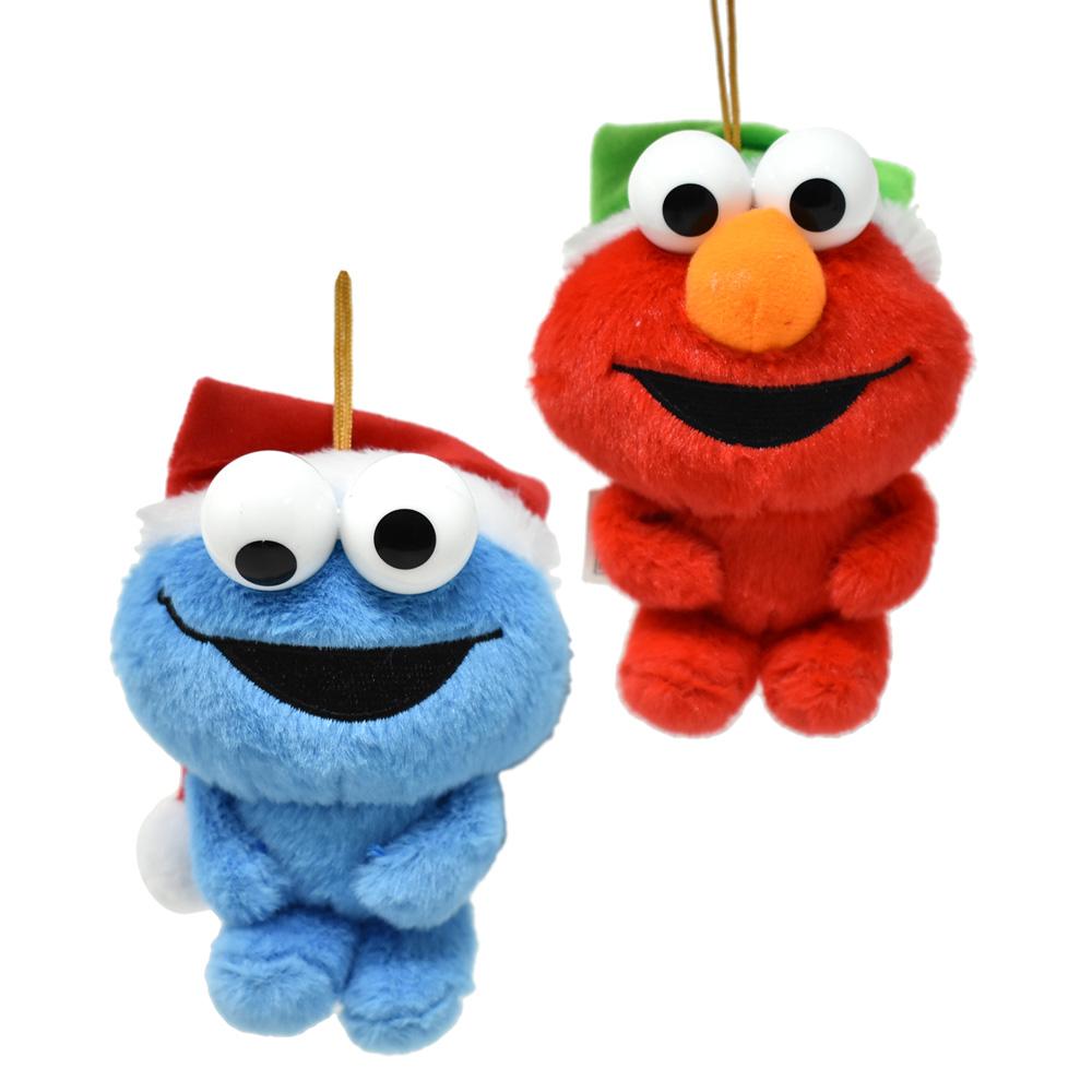 Sesame Street Elmo and Cookie Monster Soft Plush Toy 2 Piece Set